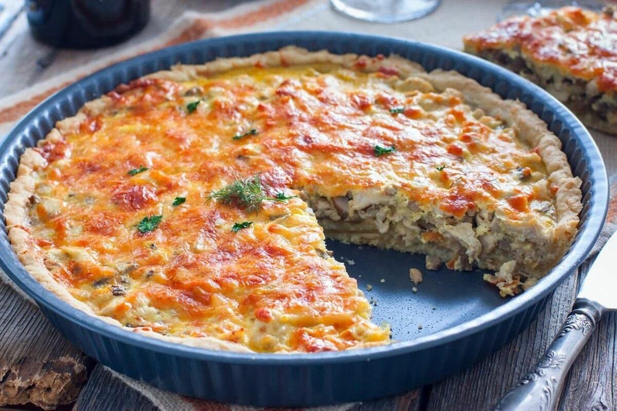 Egyszerű és egészséges csirkés quiche: Ízletes recept pénztárcabarát alapanyagokból