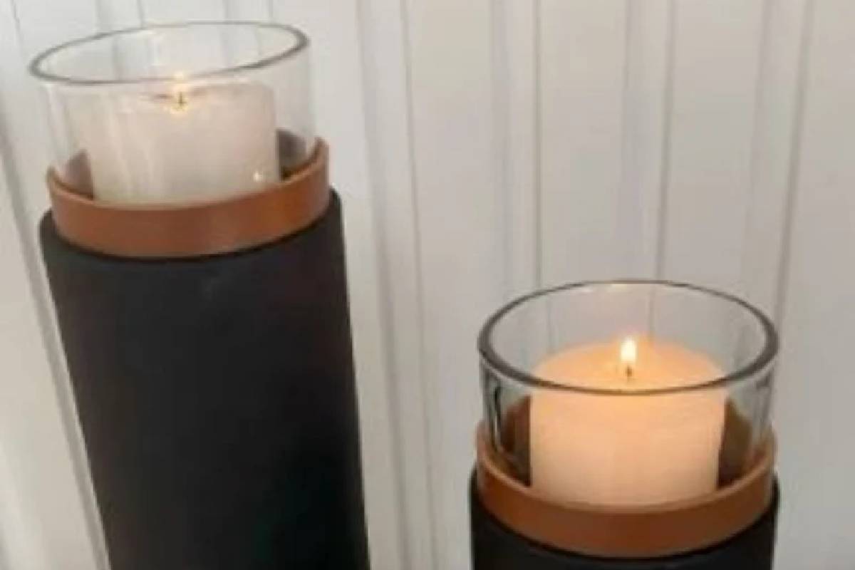 Egy kartoncső és egy műanyag fedél: készíts elegáns és gyönyörű dekorációt az otthonodba