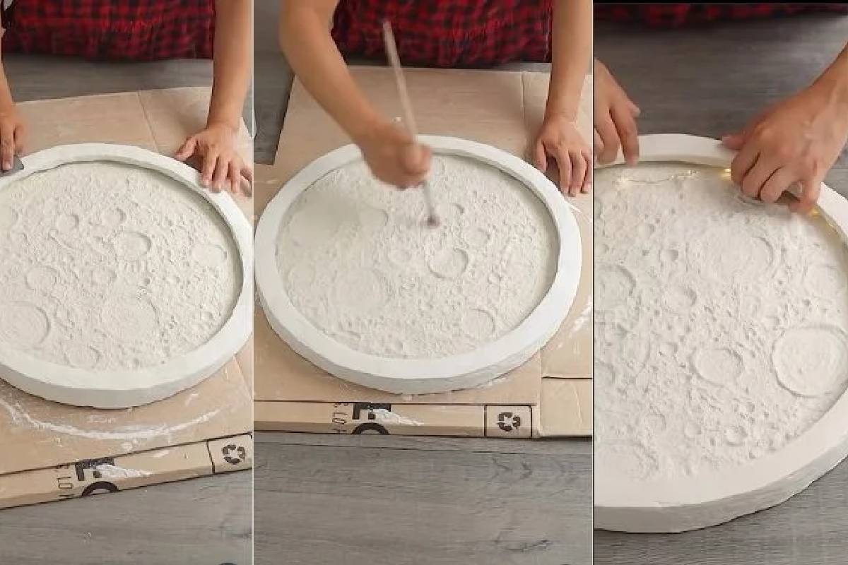 Egy darab kartonból a legszebb lámpa készülhet a szobádba: Egyszerű és kreatív ötlet